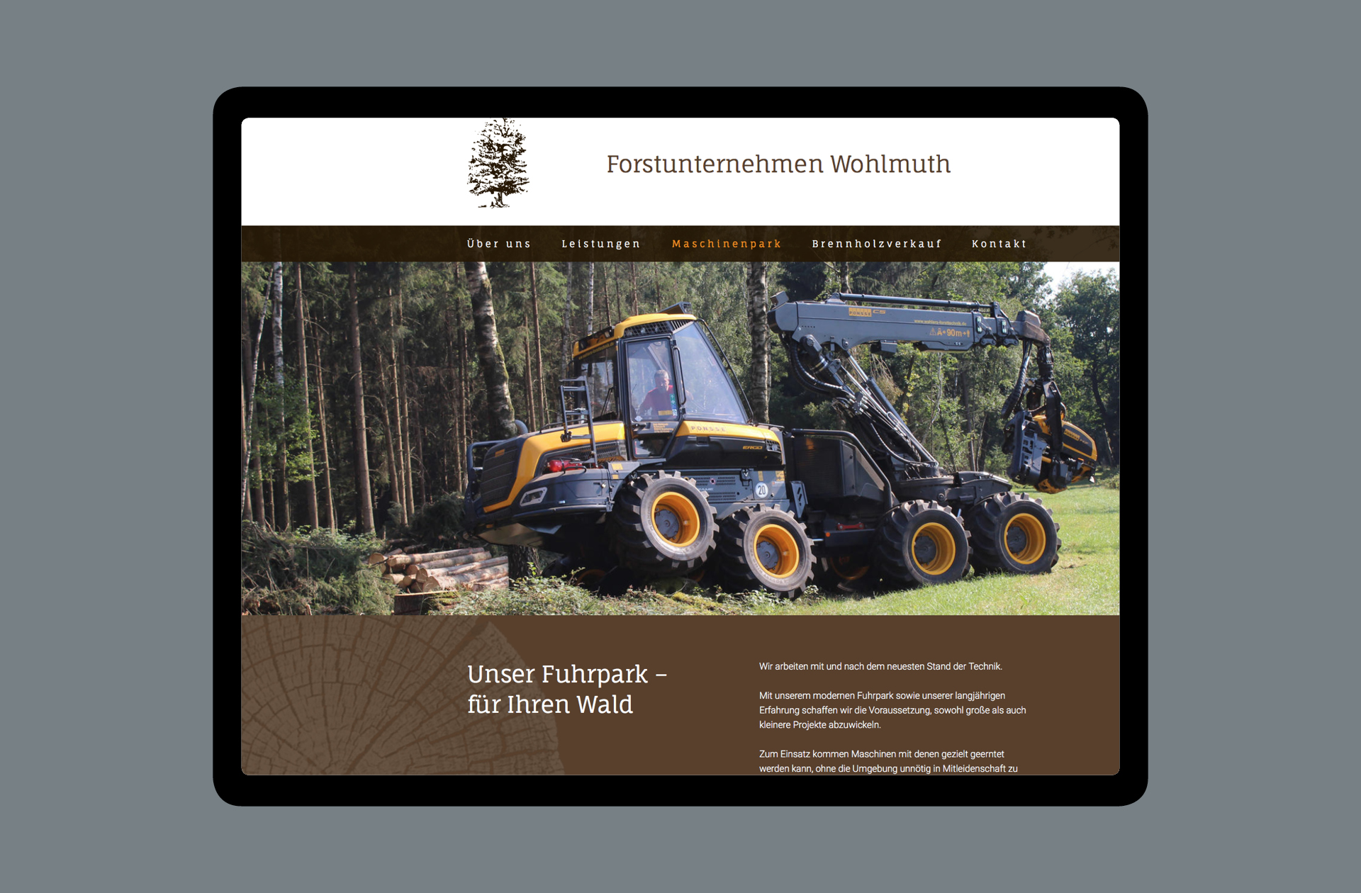 Forstunternehmen Wohlmuth